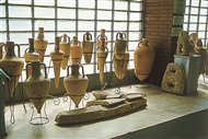 Sinop, Archaeological Museum, amphorae and anchors