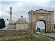 Muradiye in Adrianople / Edirne: Τhe main entrance of the Early Ottoman complex (in 2015)