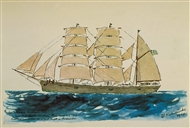The "Anastasia", a 900 ton barque (1898)