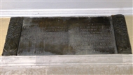Saint Menas, inscription of 1833