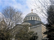 S-SW side of the church (exterior, general) Holy Trinity in Kadıköy