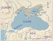 Euxine Pontus: North, reference map