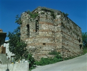 Άμαστρις: Μονόχωρος ναός της Μεσοβυζαντινής εποχής (το 2000, πριν από την ανακαίνιση)