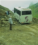 Προς Κρώμνα, στα βάθη του Ανατολικού Πόντου (άνοιξη του 2003): Δρόμος υπό κατασκευή!