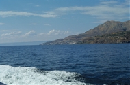 Μαρμαρονήσι / Μαρμαράς (το 2001): Η Χώρα από τη θάλασσα