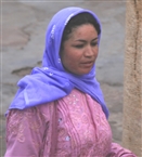 Νεαρή Βεδουίνα στο τσαγιτζίδικο της Χαρράν (το 2009)