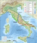 Κύριοι ρωμαϊκοί οδοί στην αρχαία Ιταλία (4ος π.Χ. - 3ος μ.Χ. αιώνας)