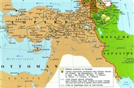 Το ανατολικό τμήμα της Οθωμανικής Αυτοκρατορίας και το Βασίλειο των Σαφαβιδών της Περσίας το 1639