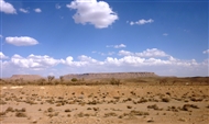 Ιράν. Γιαζντ: Ανοιξιάτικο ερημικό τοπίο, τον Απρίλιο του 2012 (πανοραμική λήψη)