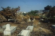 Όψη του Ρωμαίικου Κοιμητηρίου Τενέδου (το 1998)