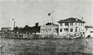 The dock for the Madytean vessels at Çanakkale, 1901