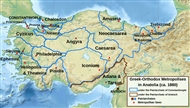 Greek-Orthodox Metropolises in Anatolia (c. 1880)