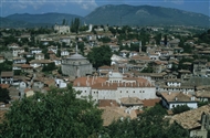 Panoramic view of Saframbolu in 2000