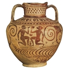 Samian amphora, mid-4th c. BC.