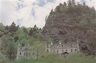 Surrounded by dense forest at 1,300 meters (a.s.l): the Monastery of Vazelon