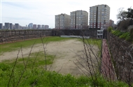 General view of the byzantine Cistern ‘Fildamı’ (today used as a stadium)