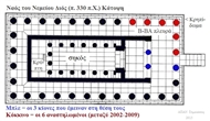 Plan of the temple of Nemean Zeus (c. 330 BC)