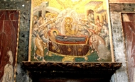 The Dormition of the Virgin (W wall of the Chora main church)
