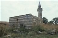 The ruined mosque of Kyane village (in 1982): General view