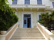 Alexandria (2020): The main entrance to the Benakeio Orphanage for Girls, today Consulate General of Greece in the port-city of Alexandria