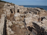 Tharros, Sardinia (in 2010). Ruins of the Roman period