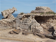 Tharros, Sardinia (in 2010). Ruins of the Roman period