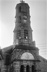 Saint George church in Soufli (July 1995): The imposing bell-tower built in 1910