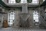 The prayer hall of the Büyük Mecidiye Camii in Ortaköy