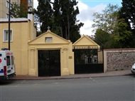 The main entrance of the Protestant Cemetery