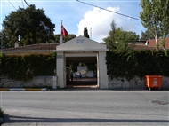 Τhe main entrance of the Armenian Cemetery