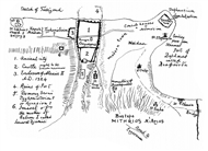 Trebizond, sketch map of 1850 (made by George Finlay)