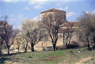 «Αγία Σοφία» Βιζύης, εξωτερική νότια όψη του βυζαντινού ναού (το 1996)