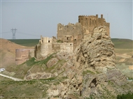 Πανοραμική λήψη του κουρδικού Κάστρου Χοτζάπ / Hoşap