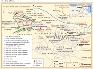 Το παλαιό Βαν και η τειχισμένη πόλη (γύρω στα 1900) πριν από την ισοπέδωση