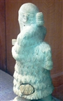 Ο ανυπόδητος βασιλιάς Λάμγκι-Μαρί: Πίσω όψη του μικρού αγάλματος της Πρώιμης Δυναστικής περιόδου (2600-2350 π.Χ.)