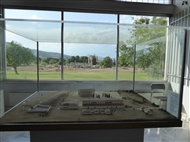 Μακέτα του Ιερού στο Αρχαιολογικό Μουσείο της Νεμέας