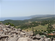 Θέα από την ακρόπολη της Άσσου (Μάιος του 2015)
