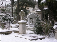 Τάφος οικ. Αναγνωστίδου και άλλοι τάφοι. Χιόνια.