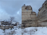 Τα χιονισμένα Θεοδοσιανά Τείχη της Κ/Πολης (Δεκ. του 2015)