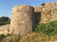 Κυκλικός πύργος και τμήμα της δυτικής οχύρωσης του Κάστρου