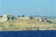 Ανατολική άποψη του Κάστρου από την πλευρά της θάλασσας (το 1998)