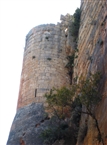 Κυκλικός πύργος στο μεσαιωνικό Κάστρο «του Σαλαντίν»