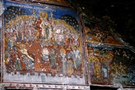Η Α΄ Οικουμενική Σύνοδος, μεγάλη και πολυπρόσωπη τοιχογραφία στην Παναγία Σουμελά, θαύματα του Χριστού και τα αδέλφια Κάιν και Άβελ