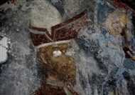 Παντάνασσα: Ο άρχοντας Μανουήλ Λάσκαρις ο Χατζίκης (τοιχογραφία του 1445, λεπτομ.)