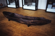 Μονόξυλο της Μεσαιωνικής εποχής στο Αρχαιολογικό Μουσείο της Βάρνας