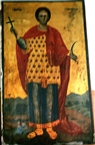 Ο άγιος Τρύφων, φορητή εικόνα στον Άγιο Γεώργιο Σωζούπολης