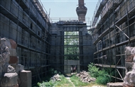 Άγκυρα: Το εσωτερικό του ναού του αυτοκράτορα Οκταβιανού (το 1994)