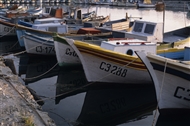 Βάρκες στο νότιο λιμάνι της Σωζούπολης