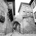 Παλαιά Φιλιππούπολη (το 1993): Η μεσαιωνική Πύλη της οχυρωμένης πολιτείας (λήψη από την εξωτερική πλευρά)