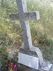 Γλυκύ (Ίμβρος το 2008): Ο τάφος του Ζαφείριου Δεληκωσταντή στο Κοινοτικό Κοιμητήριο του χωριού